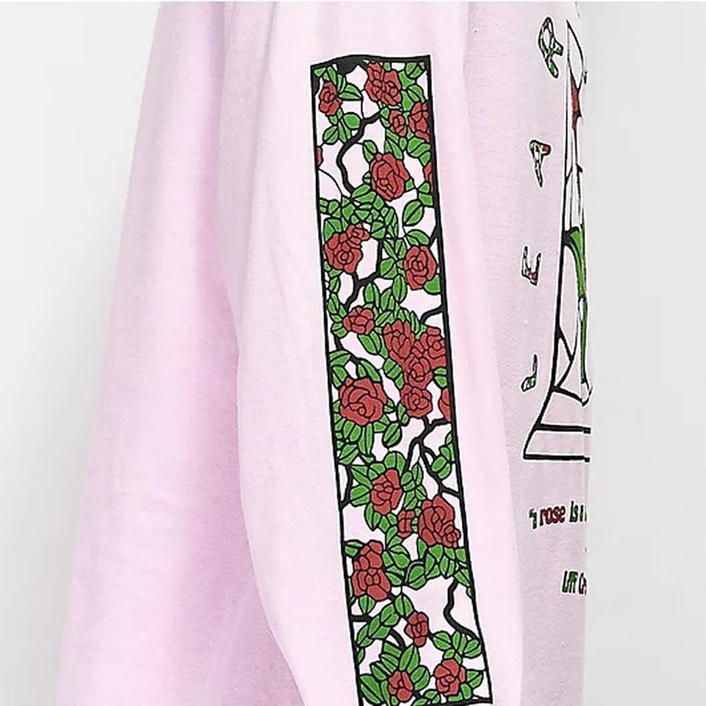 Learn To Forget “Stained Roses” Long Sleeve Tee - Picture 3 of 4